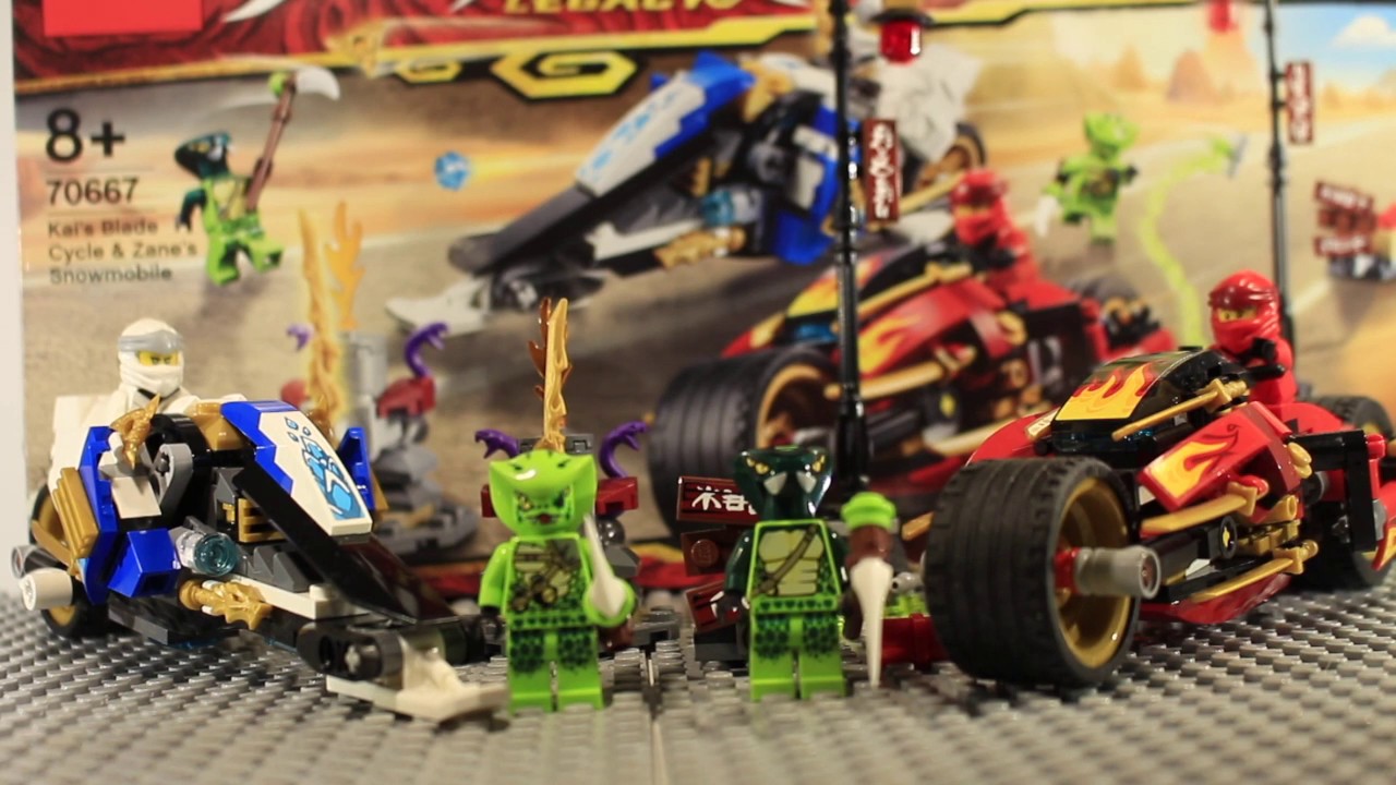 lego ninjago kai's blade cycle