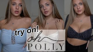 OH POLLY HOLIDAY STYLES | dresses & crop tops try on haul - Kendra Rowe