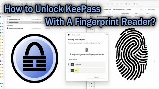 How to Unlock KeePass With A Fingerprint Reader? screenshot 4