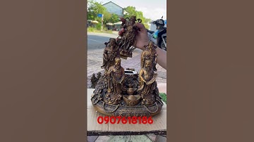 Thần tài- tam đa phúc Lộc thọ đồngxưa #đồcổxưa #đồđồngcổ #đôxưa I #đồcổxưa #tượngđ