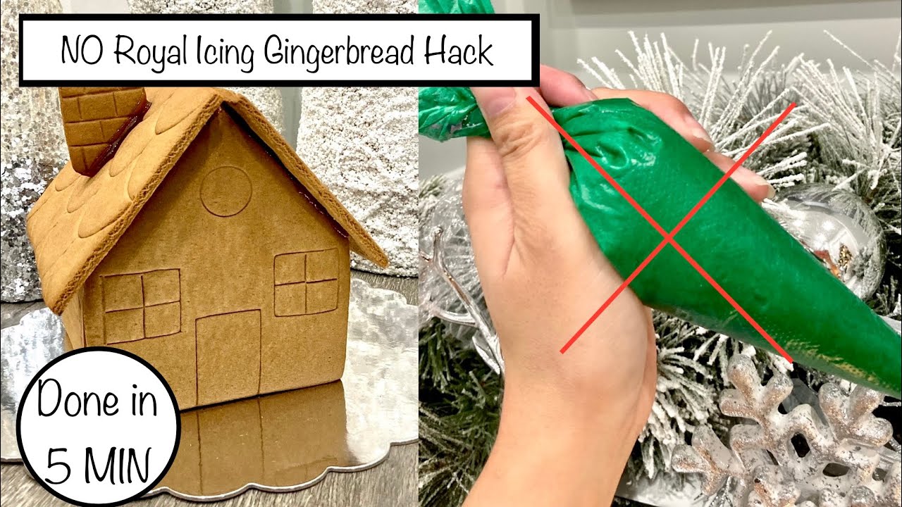 Easy Gingerbread House - Hunger Thirst Play