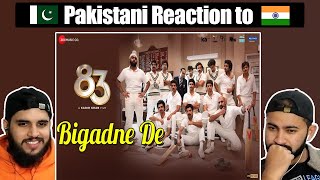 83 | Bigadne De | Ranveer Singh, Kabir Khan | Pritam, Benny Dayal, Ashish Pandit | Reaction Video