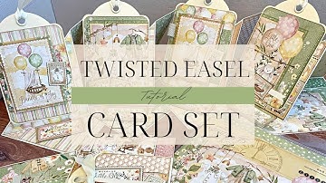 Twisted Easel Card Tutorial - Little One - Vol 03 2023