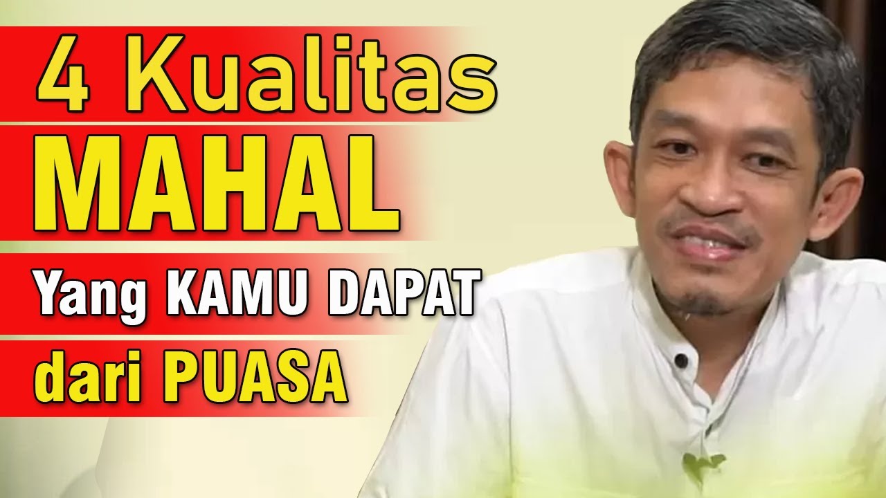 7 Pengajaran Puasa, Kamu Puasa, Jalan Hidupmu Sesuai Mau Allah SWT | Ust. Dr. H. Fahruddin Faiz