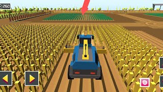 Blocky Forage Plow Farming Harvester 3 - Harvesting has never been so easy For Android / Ios #Blocky screenshot 3