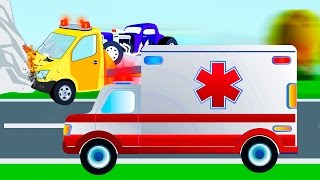 Der Krankenwagen | Autos für Kinder | Lehrreicher Zeichentrickfilm | Cartoon für Kinder