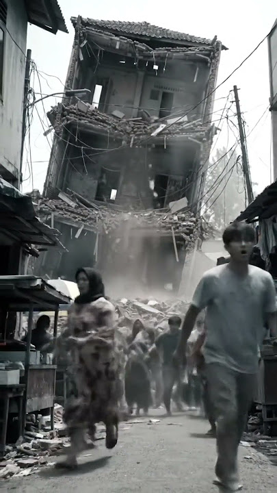 Rumah Runtuh & Teriakan Panik | Sound Effect Cinematic Realistis