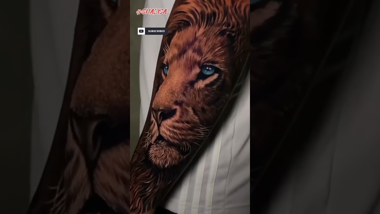 Premium Photo | Angry lion head tshirt tattoo design dark art illustration  isolated on white