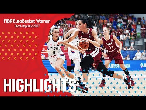 Serbia v Latvia - Highlights - QF-Qual - FIBA EuroBasket Women 2017