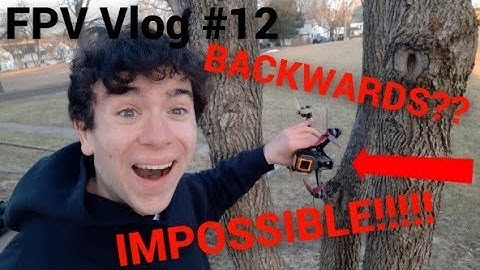 reverse knife edge tutorial | FPV Vlog