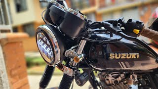 ‼ Suzuki GN125 MODIFICADA: De Moto Básica a Bestia Incontenible!
