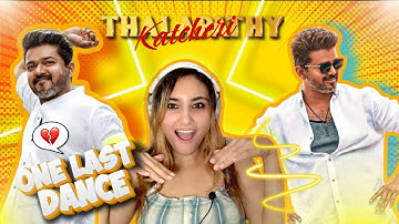 Kacheri lyrical video reaction /Jana Nayagan / Thalapathy Vijay ,Pooja Hegde /Anirudh R, Arivu/ 