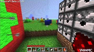 Redstone Arrow Trap - Commentated - How to