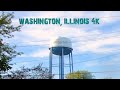 A Town That Has Recovered From An EF-4 Tornado: Washington, Illinois 4K.
