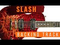 SLASH Hard Rock Guitar Instrumental Jam Track in G minor