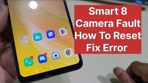 Infinix Smart 8 Camera Not Working
