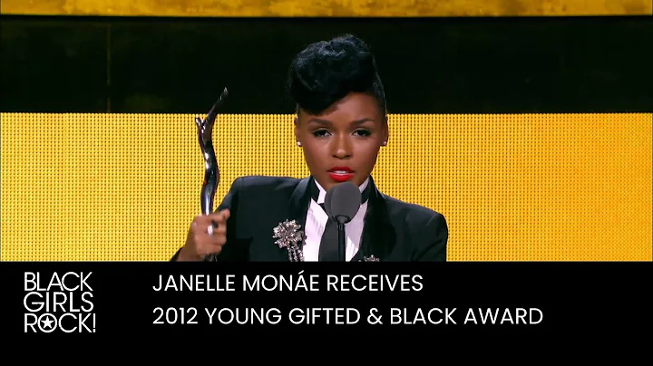 Janelle Monae Receives the 2012 Young Gifted & Bla...