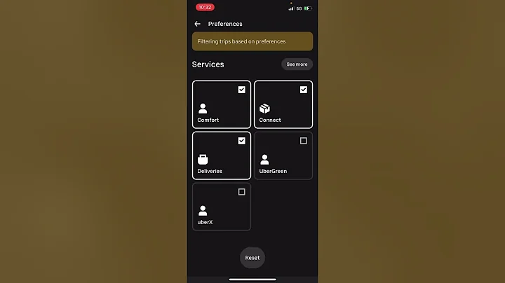 How To Select Uber Trip Preferences! #Uber #rideshare #ubereats