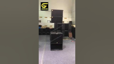 Goldensoil audio A2  10 inch line array speaker  A2 active speaker pro audio pa system