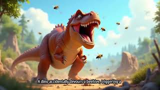 dinosaur and giraffe feud