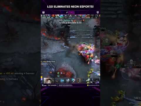 LGD GAMING VS NEON ESPORTS - Game 2 - GOF Quarterfinals