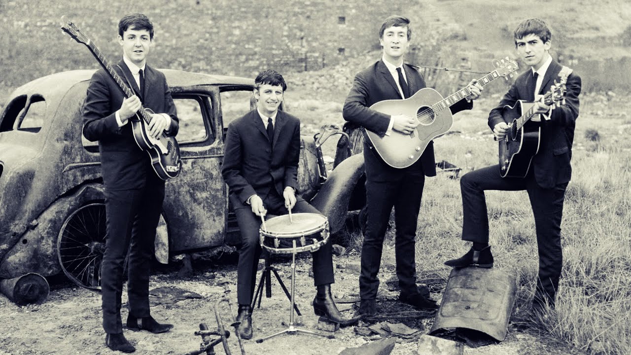 The Beatles And I Love Her 我愛她 披頭四 中英文字幕 歌詞