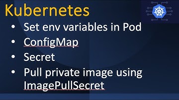 Kubernetes Day 7 - ConfigMap | Secrets | Pull private image