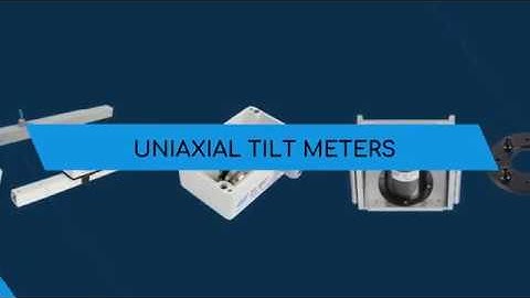 Monitoring Instruments -Tiltmeter & Its Types by Encardio