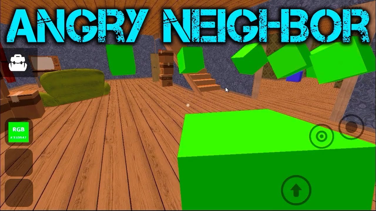 В гугл забей angry neighbor мод