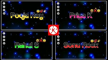 new text status editing 2021 // name art video editing kinemaster 2021 // kinemaster name art video