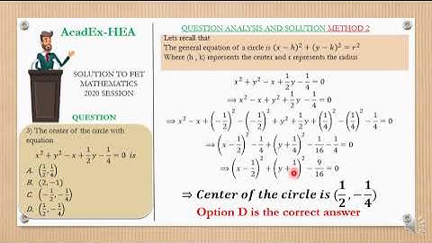 ACCURATE SOLUTION TO FET BUEA MATHS 2020 (IMPORTANT MUST WATCH VIDEO)