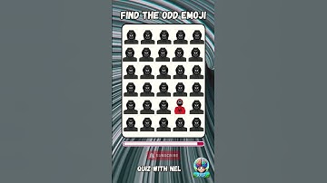 Find the ODD One Out Squid Game | "Quiz with Nel"  #emojigame  #quiztime  #emojiquiz  #engagingkids