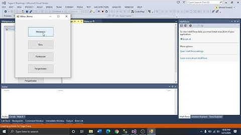 Aplikasi Sederhana Mata Kuliah Pemrograman Visual D4 LJ TI PENS