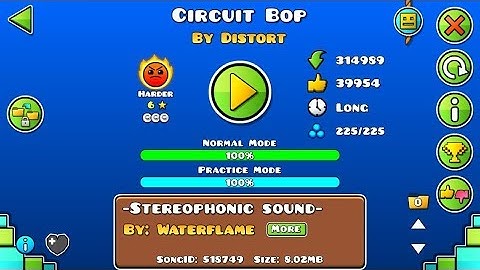 Geometry Dash: Circuit Bop by Distort (EPIC harder)