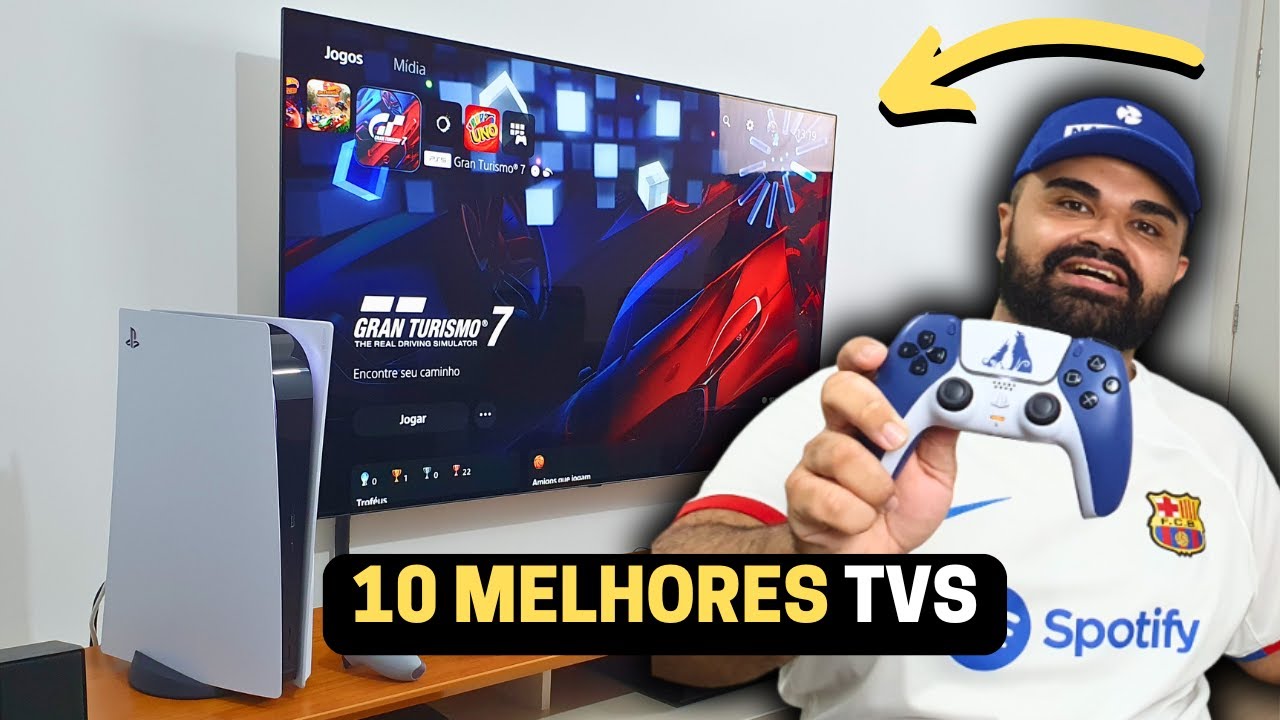 TOP 10 MELHORES TVs para Jogar PS5 em 2025 (PLAYSTATION 5) - YouTube