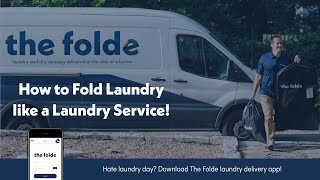 Want to learn how to fold laundry like a laundry service? Here are some tips from the professionals!