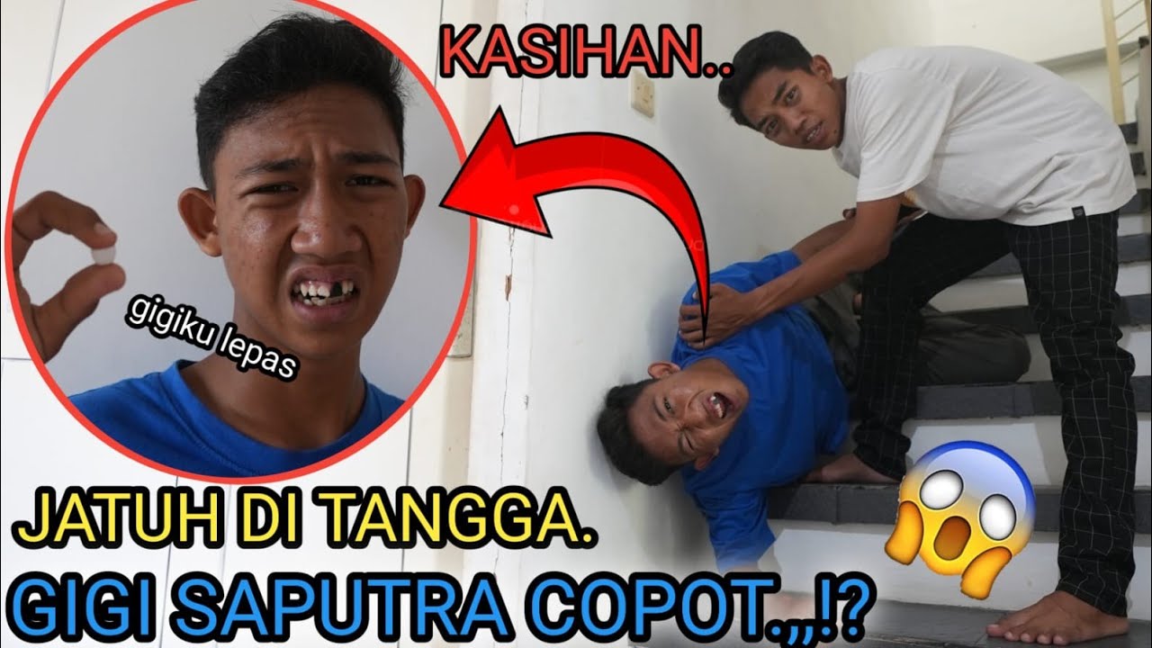 KESERUAN#57 | Niatnya Ngerjain Tapi Saputta Malah J4tuh Ditangga??