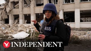 Independent TV: Inside the devastated Ukrainian city of Zhytomyr