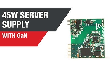 45-W Server Auxiliary Supply with GaN
