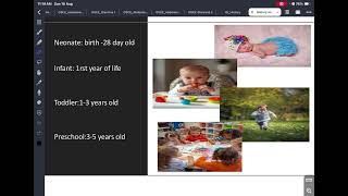 Introductory Course Pediatrics - History and PE