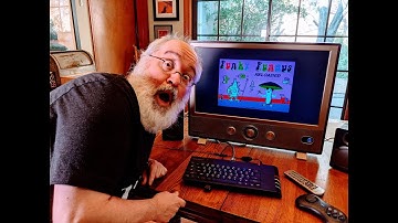 Funky Fungus Reloaded - Sinclair Society Game Of The Week - Retro 8Bit Computer Gaming - Speccy
