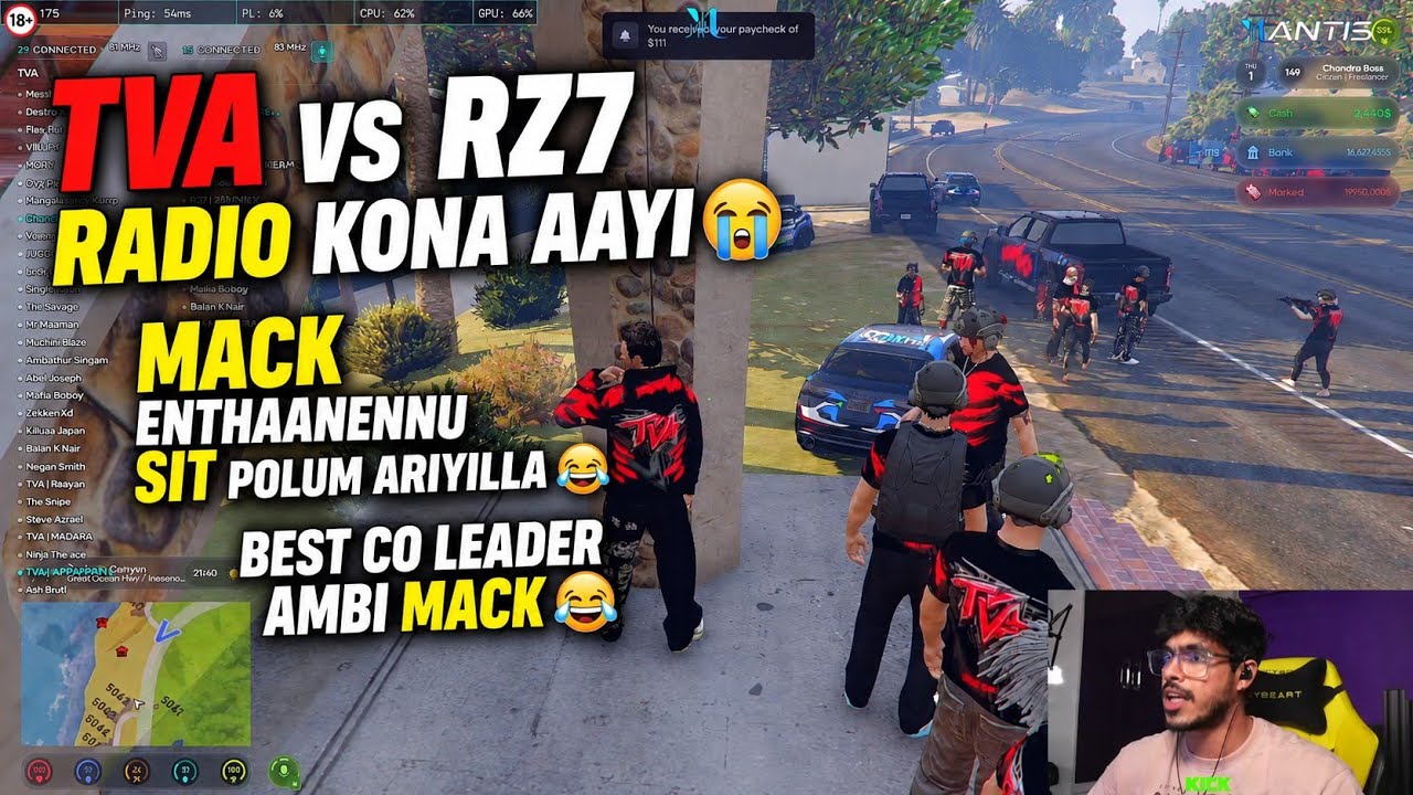 TVA VS RZ7 😱 RADIO KONA AAYI 😂 | MACK ENTHAANENNU SIT POLUM ARIYILLA | AMBI MACK 🤣
