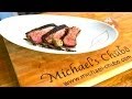 20. Pan-Seared Ribeye Steak  (ステーキの焼き方)  English & 日本語 Subtitles