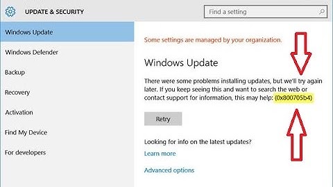 How to Fix: There were some problems installing updates, but we’ll try again later