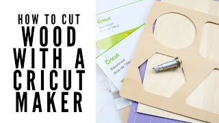 How to Cut Wood with a Cricut 