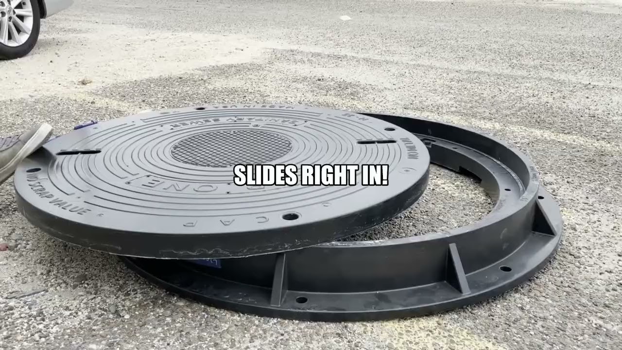 CAP ONE 36 – Heavy-Duty Utility Vault Cover