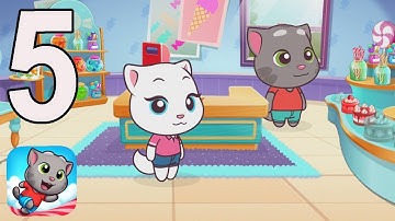 Talking Tom Candy Run 2019 - Gameplay Walkthrough Part 5 (iOS, Android)