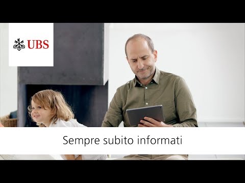 UBS Digital Banking. Sempre subito informati.