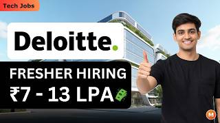 Deloitte Hiring Freshers Developer Jobs 2025 Batch Apply Now