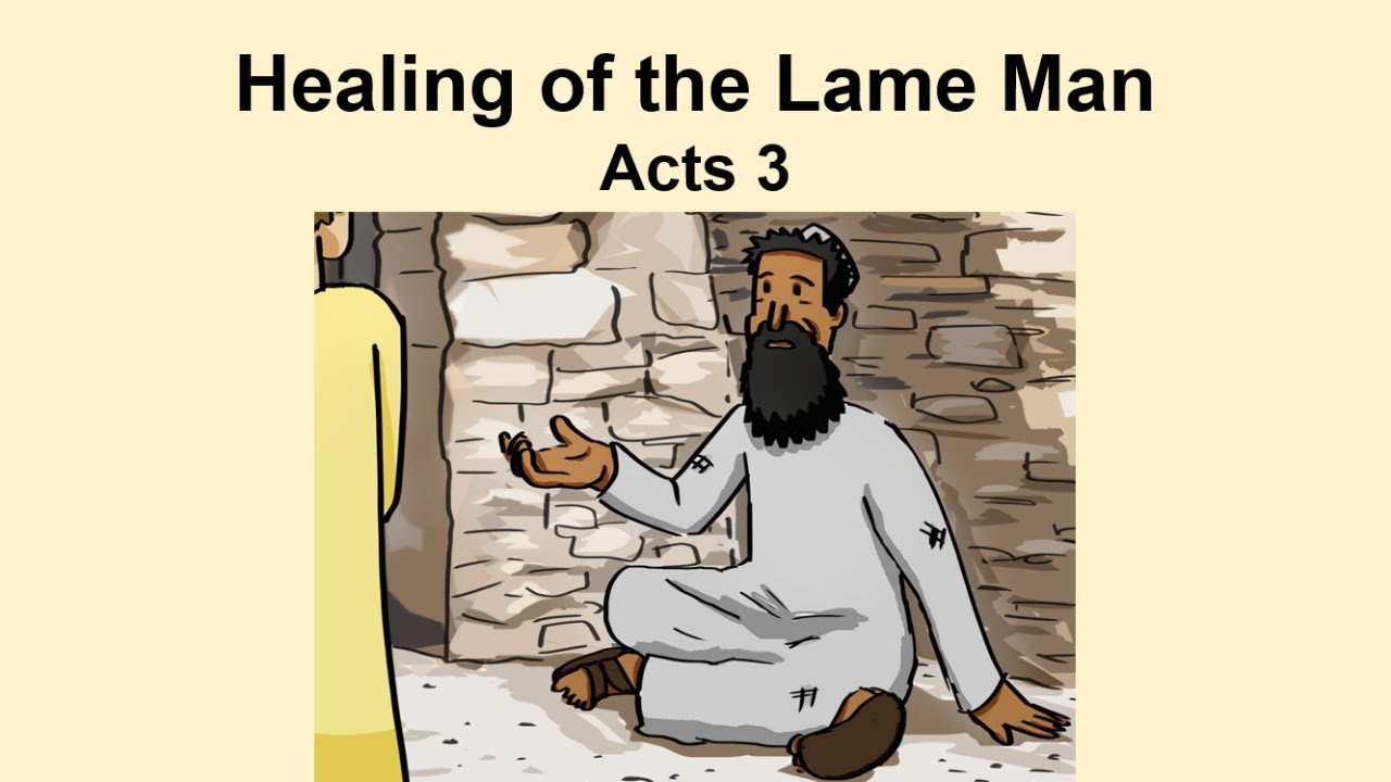 Healing of the Lame Man (Acts 3) - Sutton Lane church of Christ - YouTube